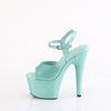 ADORE-709GP Plateau Sandaletten Türkis | Pleaser