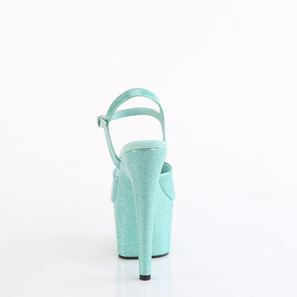 ADORE-709GP Plateau Sandaletten Türkis | Pleaser