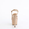 ADORE-709GP Plateau Sandaletten Gold mit Glitzer | Pleaser