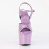 ADORE-709GP Plateau Sandaletten Violett | Pleaser