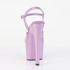 ADORE-709GP Plateau Sandaletten Violett | Pleaser