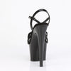ADORE-713 Plateau Sandaletten Schwarz Lack von Pleaser – Ansicht 4