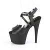 ADORE-724 Plateau Sandaletten - Schwarz von Pleaser – Ansicht 3