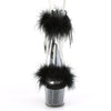ADORE-724F Plateau Sandaletten Schwarz | Pleaser