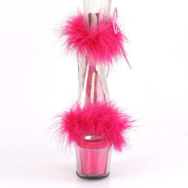 ADORE-724F Plateau Sandaletten Rosa von Pleaser – Ansicht 2