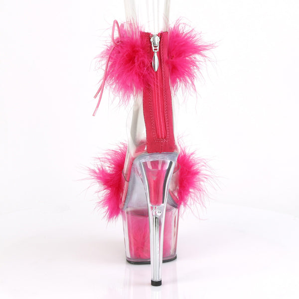 ADORE-724F Plateau Sandaletten Rosa von Pleaser – Ansicht 4