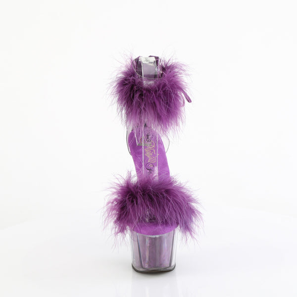 ADORE-724F Plateau Sandaletten Lila | Pleaser