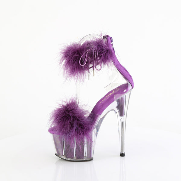 ADORE-724F Plateau Sandaletten Lila | Pleaser