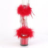 ADORE-724F Plateau Sandaletten Rot/Transparent von Pleaser – Ansicht 2