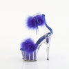 ADORE-724F Plateau Sandaletten Blau | Pleaser