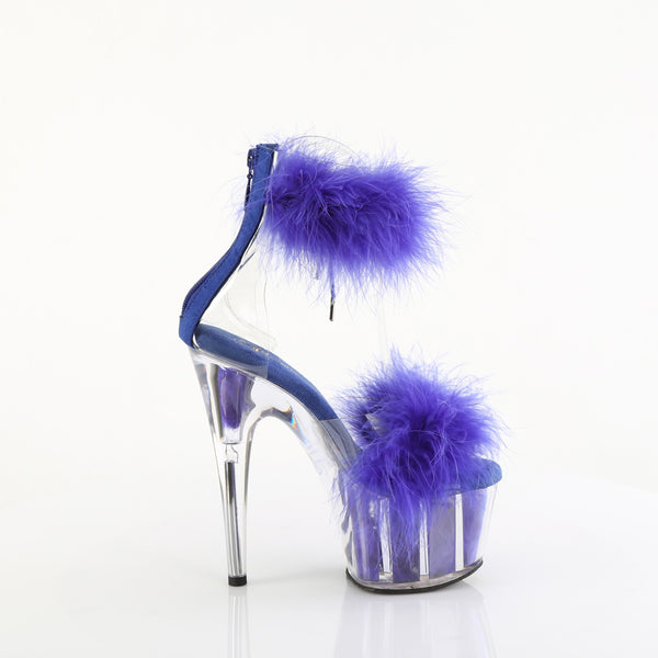ADORE-724F Plateau Sandaletten Blau | Pleaser