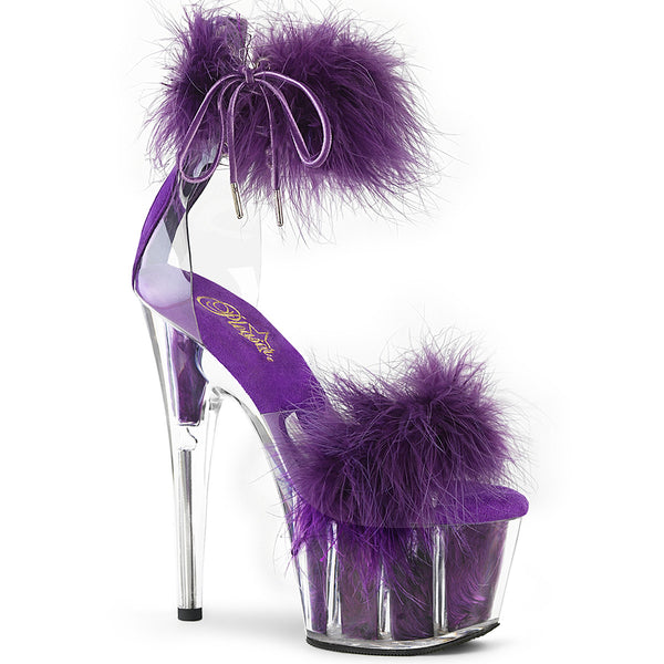 ADORE-724F Plateau Sandaletten Lila | Pleaser
