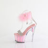 ADORE-727F Plateau Sandaletten Rosa | Pleaser