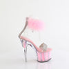 ADORE-727F Plateau Sandaletten Rosa | Pleaser