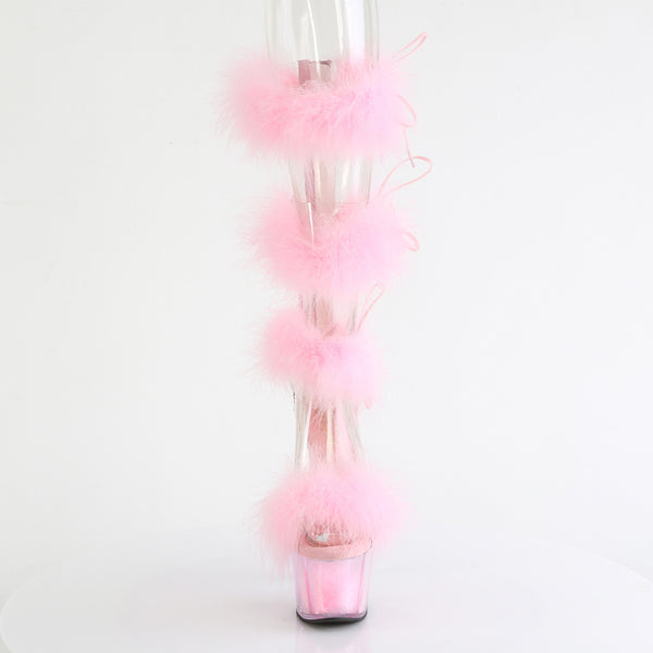 ADORE-728F Plateau Sandaletten Rosa | Pleaser