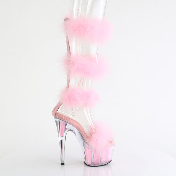 ADORE-728F Plateau Sandaletten Rosa | Pleaser