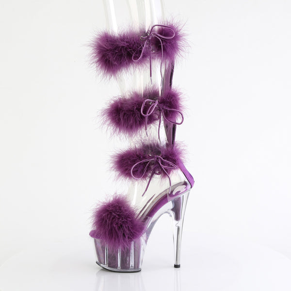 ADORE-728F Plateau Sandaletten Lila | Pleaser