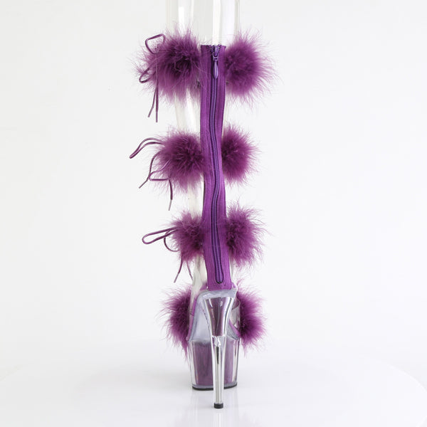 ADORE-728F Plateau Sandaletten Lila | Pleaser