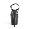 ADORE-730 Plateau Sandaletten Lack Schwarz von Pleaser – Ansicht 4