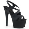 ADORE-730 Plateau Sandaletten Schwarz von Pleaser