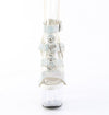 ADORE-756RS Plateau Sandaletten Transparent | Pleaser