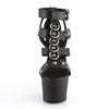 ADORE-758 Plateau Sandaletten Schwarz | Pleaser