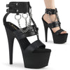 ADORE-761 Plateau Sandaletten Schwarz von Pleaser
