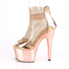 ADORE-765RM Plateau Heels - Rose Gold/Chrom von Pleaser – Ansicht 3