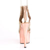 ADORE-765RM Plateau Heels - Rose Gold/Chrom von Pleaser – Ansicht 4