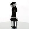 ADORE-769RS Plateau Sandaletten Schwarz von Pleaser – Ansicht 2