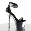 ADORE-769RS Plateau Sandaletten Schwarz von Pleaser – Ansicht 5