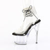 ADORE-791-2RS Plateau Sandaletten Schwarz/Transparent | Pleaser