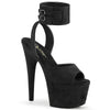ADORE-791FS Plateau Sandaletten - Schwarz von Pleaser