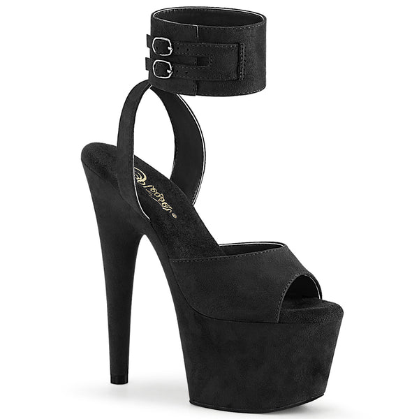 ADORE-791FS Plateau Sandaletten - Schwarz von Pleaser