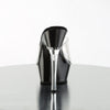 ALLURE-601 Plateau Pantoletten Schwarz/Transparent von Pleaser – Ansicht 4