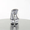 ALLURE-601 Plateau Pantoletten Transparent von Pleaser – Ansicht 4