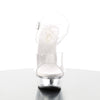 ALLURE-608 Plateau Sandaletten Chrom von Pleaser – Ansicht 2