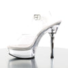 ALLURE-608 Plateau Sandaletten Chrom von Pleaser – Ansicht 3