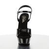 ALLURE-609 Plateau Sandaletten - Schwarz von Pleaser – Ansicht 2