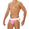 Pinkweißes Alpha Jockstrap im sportlichen Premium Design von TOF Paris – Ansicht 6