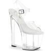 AMAZE-808 Plateau Sandaletten/Transparent von Pleaser