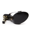 AMIE Plateau Pantoletten Schwarz Lack | Giaro SALE