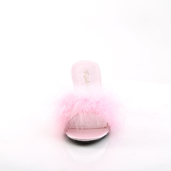 AMOUR-03 Pantoletten von Baby Pink | Fabulicious – Ansicht 2