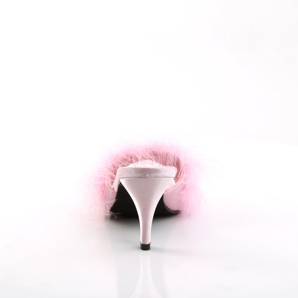 AMOUR-03 Pantoletten von Baby Pink | Fabulicious – Ansicht 4