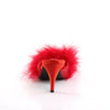 AMOUR-03 Pantoletten Rot von Fabulicious – Ansicht 4