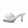 AMOUR-03 Pantoletten - Weiß von Fabulicious – Ansicht 3