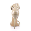 AMUSE-10 Sandaletten Lack Creme von Pleaser – Ansicht 4