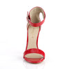 AMUSE-10 Sandaletten Rot Lack von Pleaser – Ansicht 2
