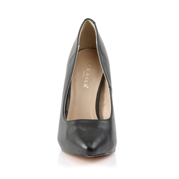 AMUSE-20 Pumps Schwarz Matt von Pleaser – Ansicht 2