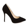 AMUSE-20 Pumps Schwarz Samt | Pleaser